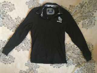 All Blacks Zealand Vintage Style Rugby Top M
