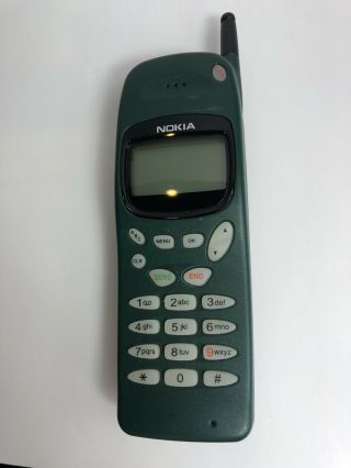 Vintage Old School Nokia 918p Cell Phone - Green