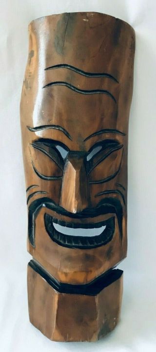 Vintage Hand Carved African Wooden Mask 18