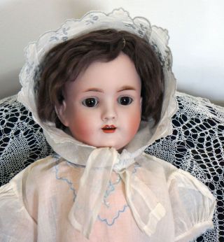 Adorable Walkure Antique Bisque Doll By Kestner / Kley And Hahn W/ Orig.  Wig