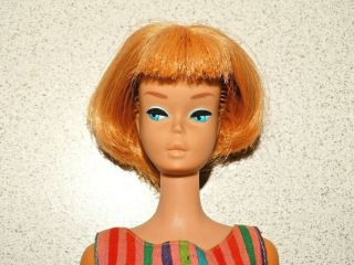 Barbie: Vintage Blonde American Girl Bend Leg Barbie Doll