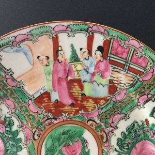 Vintage 6 Rose Medallion Dinner Plates 10” P.  C.  T.  Japanese Porcelain Ware 2