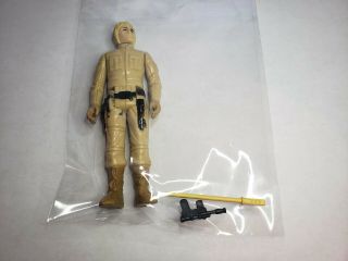 Vintage Star Wars 1980 Bespin Fatigues Luke Skywalker Figure Lightsaber Blaster