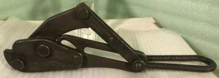 Vintage M.  Klein & Sons 1628 - 5b 8000 Max.  55 " -.  16 " Cable Wire Puller
