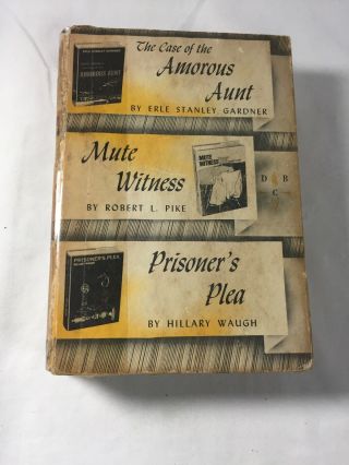 Detective Book Club Case Of The Amorous Aunt,  Mute Witness,  Prisoner 