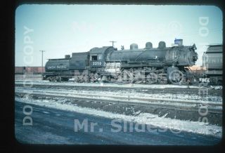 Slide Up Union Pacific 1952 Gray Mount Of 2 - 8 - 2 2250 Council Bluffs Ia