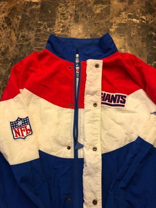 90’s Apex One Pro Line York Ny Giants Men’s Xl Rare Jacket Coat Vintage Nfl