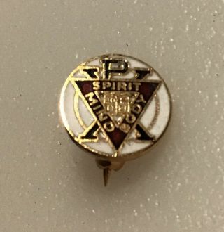 Tiny Ymca Vintage Body Mind And Spirit Pin