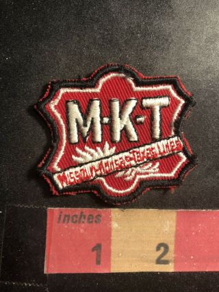 As - Is M - K - T Mkt Missouri Kansas Texas Lines Railroad Train Patch 99k6
