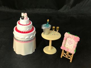 Calico Critters Sylvanian Families Wedding Cake Set Wedding Day