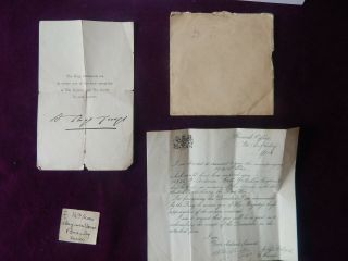 2 Vintage Wwi Letters Sympathy & 1914 - 15 Star East Yorkshire Regt D Lloyd George