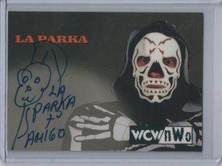 1999 Topps Wcw / Nwo La Parka Autograph Auto Card Gradeable (nitro / Wwf)