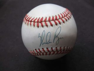 Nolan Ryan Signed Auto Autograph Oalb Baseball Jsa Hof Astros Rangers Bb709
