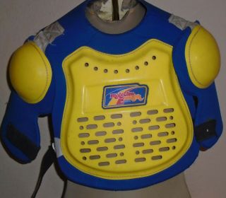 Vintage Msr Malcom Smith Racing Motocross Off Road Dirt Chest Protector