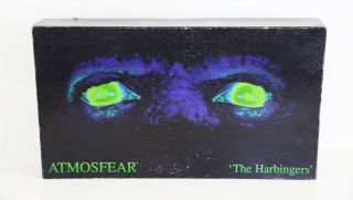 Mattel Atmosfear The Harbingers Vhs Video Board Game 1995 Vintage Complete