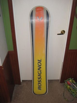 Rossignol Imperial 146cm Long Snowboard Board Wood Core (4 