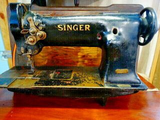 Antique Singer Industrial Sewing Machine Singer 112w115 Twin Needle
