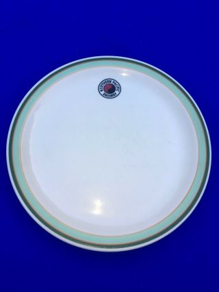 Antique Np Northern Pacific Railroad Dining Car China Plate 9 " Monad Logo