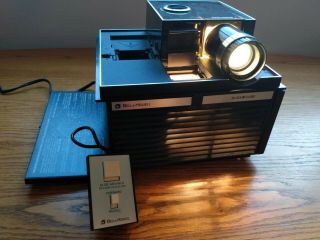 Vintage Bell And Howell Slide Cube Rc 55 Projector,