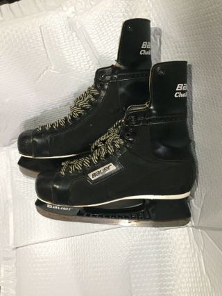 Bauer Challenger Vintage Hockey Ice Skates Size 11