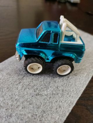 Buddy L Chrome Shifters Ford Ranger Blue Vintage Friction Toy Truck 1987