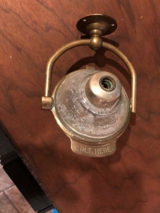 Antique Lavatory Room Tilting Beau Brummel Liquid Soap Dispenser York 2