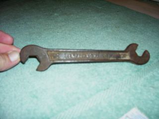 Vintage Benz & Mannheim 14mm And 17mm Open End Combo Wrench