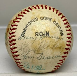 1978 NY Mets Team 23x Signed Baseball Autographed w/ Joe Torre HOF JSA LOA 2