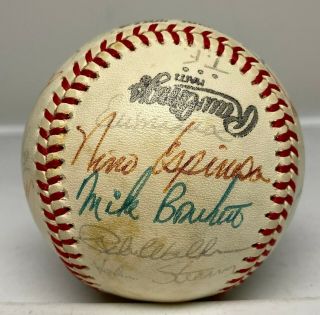 1978 NY Mets Team 23x Signed Baseball Autographed w/ Joe Torre HOF JSA LOA 3