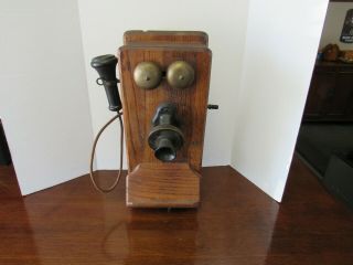 Antique Wall Phone Western Electric Company 250 W