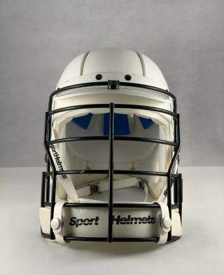Vintage Lacrosse Helmet Mask Sh Sports Helmet - Pre Owned