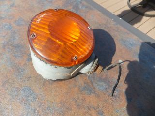 Vintage Red / Amber SIGSTAT Signal - Stat Corp B ' klyn,  NY SAE - STAI Vehicle Light 2