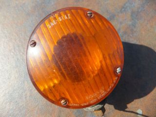 Vintage Red / Amber SIGSTAT Signal - Stat Corp B ' klyn,  NY SAE - STAI Vehicle Light 3
