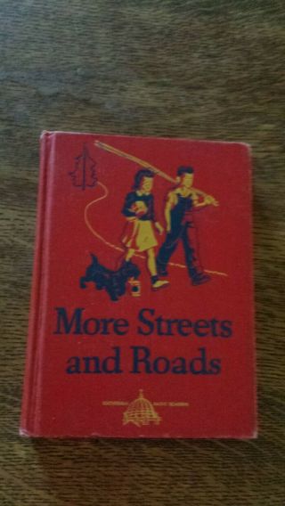 Cathedral Vintage 1942 Basic Readers - More Streets And Roads