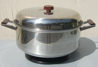 Vtg J.  C.  Penney Kobe Multipot Electric 8 Qt Slow Cooker Crock Pot Fryer W/ Book