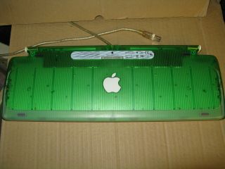 Vintage Apple M2452 iMac/G3 Lime Green USB Keyboard 2