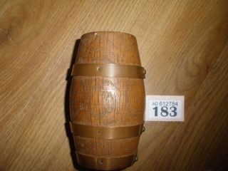 Vintage Tiny Oak Barrel