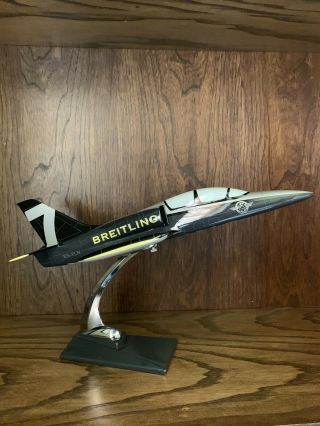 Breitling Jet Team Air Plane Model - Pristine - Highly Collectible