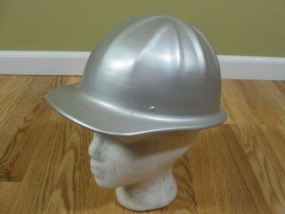 Vintage Mcdonald T Msa Aluminum Hard Hat Helmet Government Mine Safety