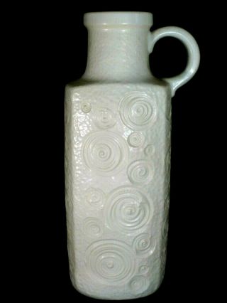 Scheurich Floor Jura Ceramic Vase German Art Pottery 1960/70s Modernist Vintage