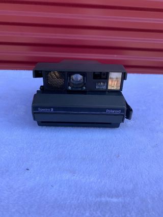 Vintage Polaroid Spectra 2 Camera With Hand Strap And