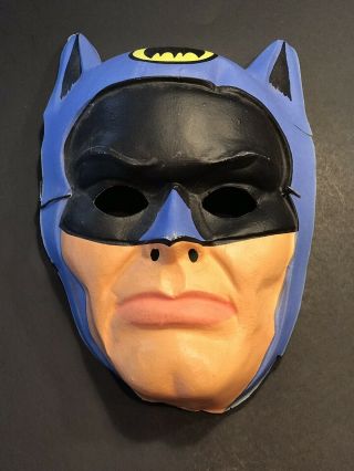 Vintage 1966 Batman Children’s Halloween Costume Mask Cape 2