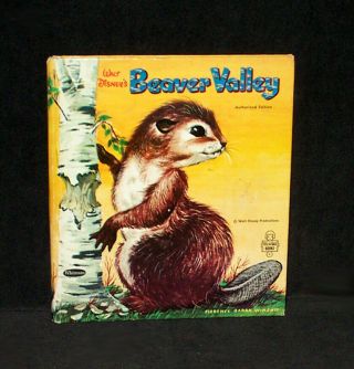 Tell - A - Tale 2612 - Walt Disney True - Life Adventures Beaver Valley - 1963 Hc