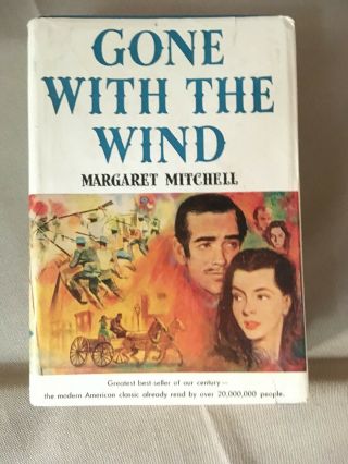 Gone With The Wind Book By Margaret Mitchell Vintage 1964 H/c