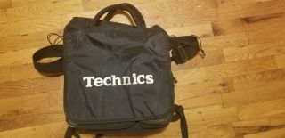 Technics Dmc World Record Lp 12” Vinyl Bag Vintage Vintage Backpack
