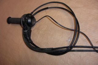 76 - 81 Yamaha Xt500 Throttle Housing Tube Cable Ahrma Vintage Tt500 Xt 500 Oem