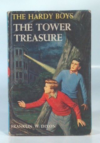 Vintage 1959 Hardy Boys Mystery 1 The Tower Treasure Franklin W Dixon