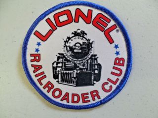 Vintage Lionel Train Railroader Club Patch Nos