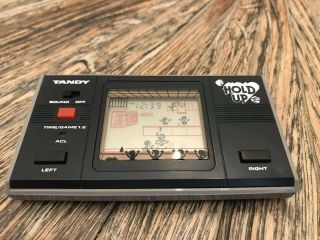 Radio Shack Tandy Hold Up Vintage Electronic Handheld Video Game.  Made In Japan