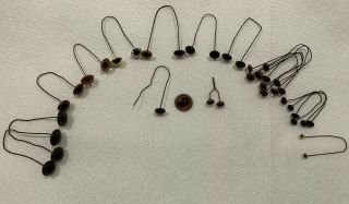 Vintage/antique Taxidermy Glass Eyes 18 Pairs
